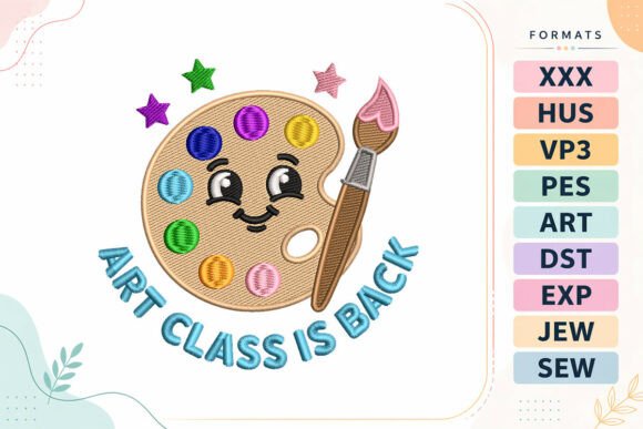 Art Class Back to School: An Embroidery Review