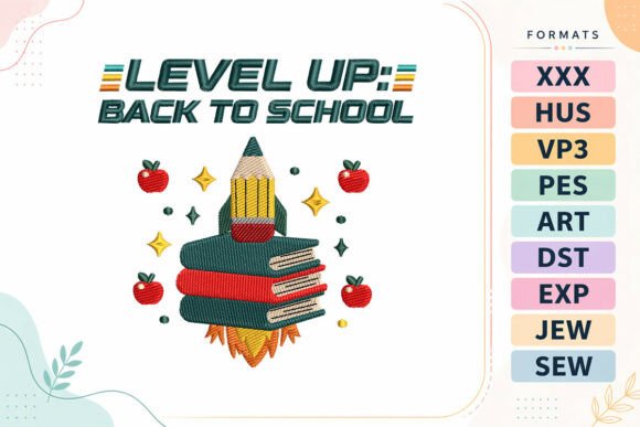 Back to School Rocket Books: An Embroidery Review