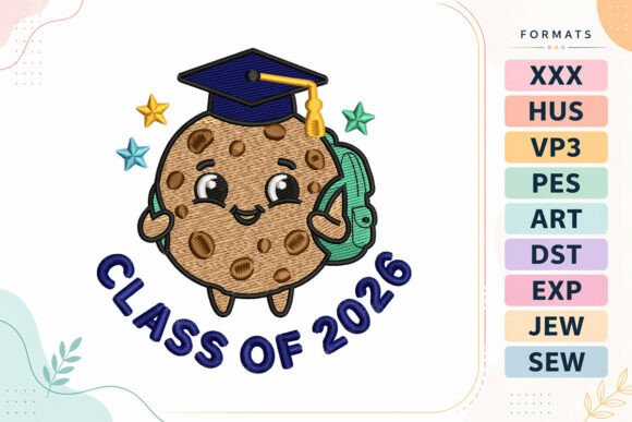 Cookie Back to School: An Embroidery Design Review