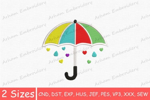 Cute Rainbow Rain Umbrella: A Splash of Joy