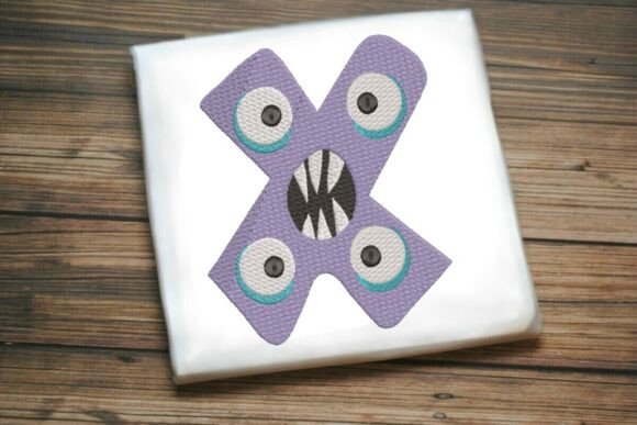 Fun Monster Alphabet Letter X: A Whimsical Addition