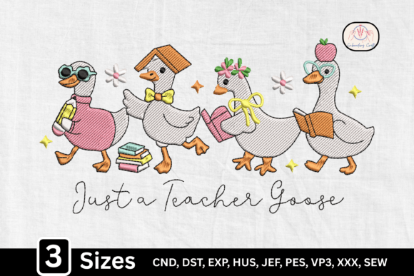 Funny Just a Teacher Goose: A Designer's Review