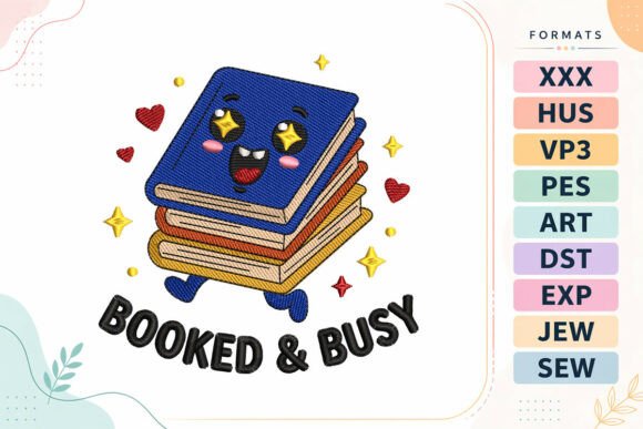 Kawaii Book Back to School: An Embroidery Review