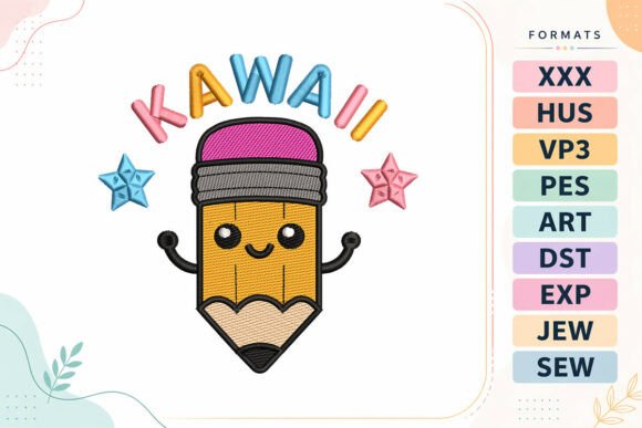 Kawaii Pencil Back to School: A Seasonal Design Review