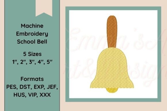 Machine Embroidery School Bell: A Designer’s Review