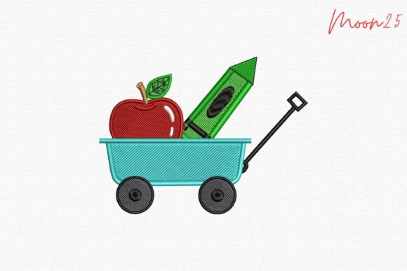 School Wagon Apple Crayon: A Designer's Review