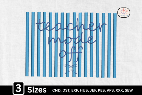 Summer Break Line Art Teacher: A Stitch Test Review