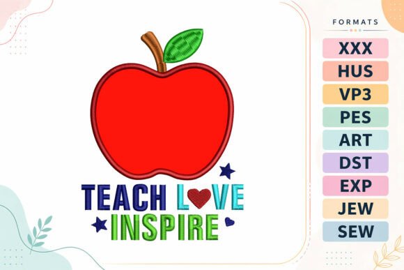 Teach Applique Back to School Design Review